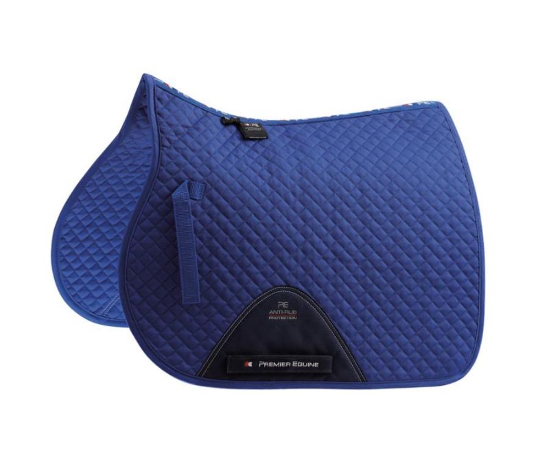 PE Pony GP/Jump Cotton Saddlecloth (Royal Blue)